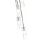 Z-Lite Alton Chandelier, 5-Light, 12 In.W x 14.25 In.H, Brushed Nickel/Clear+Frosted 824P-5R-BN - alternate 8